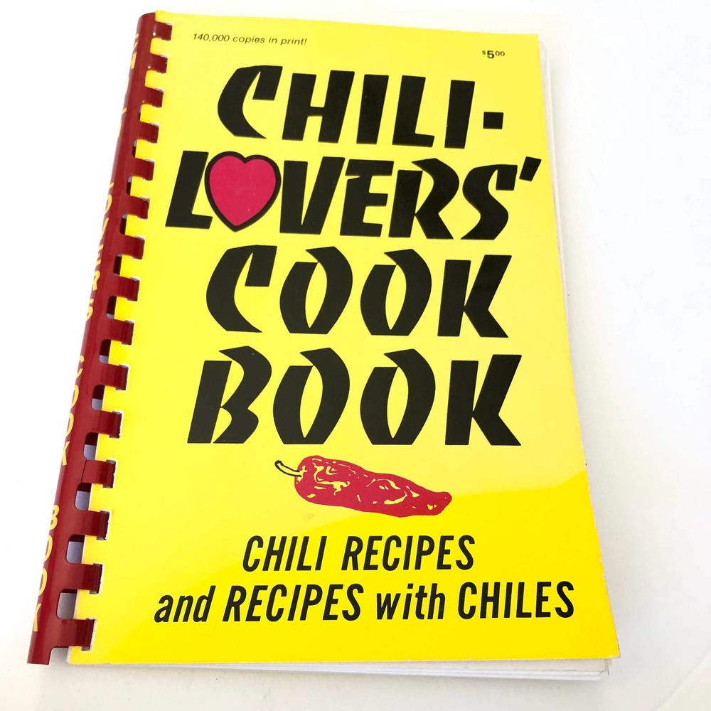 Chili Lover's CookBook Chili Recipes Chili Cook Off
